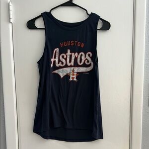 Houston Astros Navy Women’s Racerback Tank
